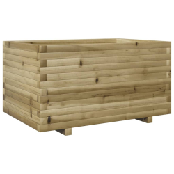 Donica ogrodowa, 90x60x49,5 cm, impregnowane drewno sosnowe