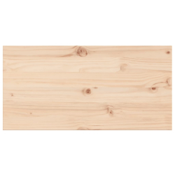 Blaty do stolika, 2 szt., 90x45x2,5 cm, prostokątne, sosnowe