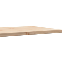 Blat do stolika, 80x50x2,5 cm, prostokątny, lite drewno sosnowe