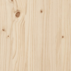 Donica ogrodowa, 80x80x49,5 cm, lite drewno sosnowe
