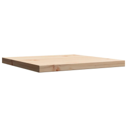 Blat do stolika, 40x40x2,5 cm, kwadratowy, lite drewno sosnowe