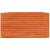 Donica ogrodowa, woskowy brąz, 90x90x49,5 cm, drewno sosnowe