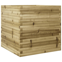 Donica ogrodowa, 70x70x68,5 cm, impregnowane drewno sosnowe