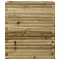 Donica ogrodowa, 60x60x68,5 cm, impregnowane drewno sosnowe