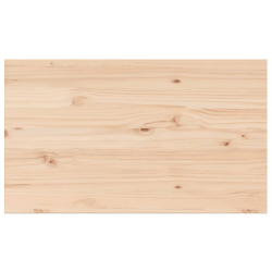 Blaty do stolika, 3 szt., 80x47x2,5 cm, prostokątne, sosnowe