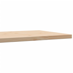 Blaty do stolika, 3 szt., 80x47x2,5 cm, prostokątne, sosnowe