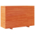 Donica ogrodowa, woskowy brąz, 110x40x72 cm, drewno sosnowe