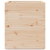 Donica ogrodowa, 60x60x72,5 cm, lite drewno sosnowe