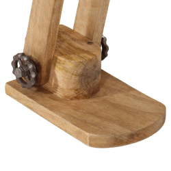 Lampa stołowa, 25 W, biała, 23x13x52 cm, E27