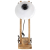 Lampa stołowa, 25 W, biała, 23x13x52 cm, E27