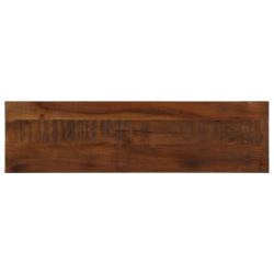 Blat stołu, 110x40x2,5 cm, prostokątny, lite drewno z odzysku