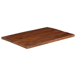 Blat stołu, 110x80x2,5 cm, prostokątny, lite drewno z odzysku