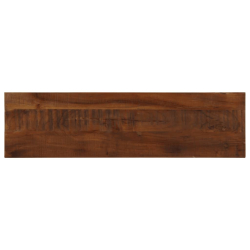 Blat stołu, 120x30x2,5 cm, prostokątny, lite drewno z odzysku