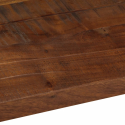 Blat stołu, 120x30x2,5 cm, prostokątny, lite drewno z odzysku