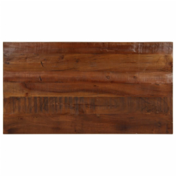 Blat stołu, 100x60x2,5 cm, prostokątny, lite drewno z odzysku