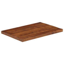 Blat stołu, 70x50x2,5 cm, prostokątny, lite drewno z odzysku