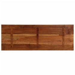 Blat stołu, 140x50x2,5 cm, prostokątny, lite drewno z odzysku