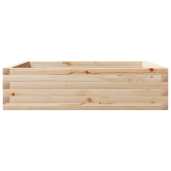Donica ogrodowa, 90x90x23 cm, lite drewno sosnowe