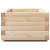 Donica ogrodowa, 90x40x26,5 cm, lite drewno sosnowe