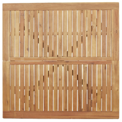 Stół ogrodowy, kwadratowy, 110x110x75 cm, lite drewno akacjowe