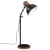 Lampa stojąca, 25 W, czarna, 30x30x100-150 cm, E27