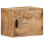 Ścienna szafka nocna, 40x30x25 cm, lite drewno mango