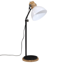 Lampa stojąca, 25 W, biała, 30x30x100-150 cm, E27