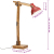Lampa stojąca, 25 W, postarzany czerwony, 33x25x130-150 cm, E27