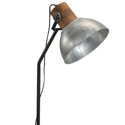 Lampa stojąca, 25 W, srebro vintage, 30x30x100-150 cm, E27