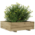 Donica ogrodowa, 80x80x26,5 cm, impregnowane drewno sosnowe