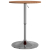 Stolik barowy, jasnobrązowy, Ø50x89,5 cm, lite drewno dębowe