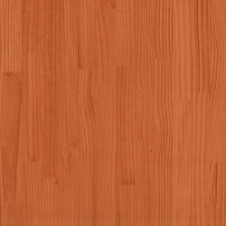 Stolik konsolowy, woskowy brąz, 80x40x75 cm, drewno sosnowe