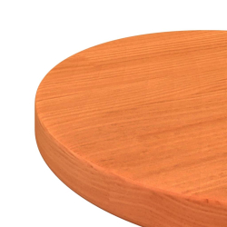 Blat stołu, okrągły, woskowy brąz, Ø30x2,5 cm, drewno sosnowe