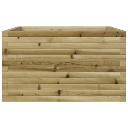 Donica ogrodowa, 80x80x45,5 cm, impregnowane drewno sosnowe