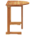 Składany stolik na balkon, 90x60x72 cm, lite drewno akacjowe