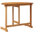 Składany stolik na balkon, 90x60x72 cm, lite drewno akacjowe
