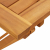 Składany stół ogrodowy, 90x52,5x65 cm, lite drewno akacjowe