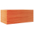 Donica ogrodowa, woskowy brąz, 110x60x45,5 cm, drewno sosnowe