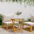 Składany stolik ogrodowy, 50x36x60 cm, lite drewno akacjowe