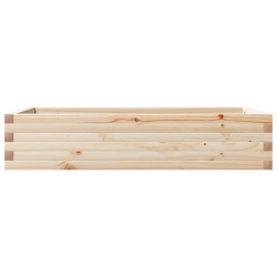 Donica ogrodowa, 110x60x23 cm, lite drewno sosnowe