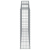 Kosze gabionowe z łukiem, 2 szt, 300x30x120/140 cm, żelazo