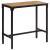 Stolik barowy, 110x55x107 cm, surowe lite drewno mango