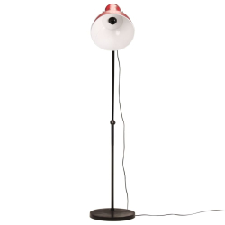 Lampa stojąca, 25 W, postarzany czerwony, 150 cm, E27
