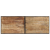 Stolik barowy, 150x55x107 cm, surowe lite drewno mango