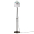 Lampa stojąca, 25 W, postarzany niebieski, 150 cm, E27
