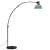 Lampa stojąca, 25 W, postarzany niebieski, 150 cm, E27