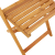 Składane krzesła ogrodowe, 4 szt., antracytowa tkanina i drewno