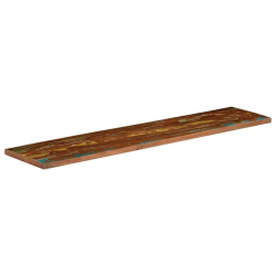 Blat stołu, 140x30x3,8 cm, prostokątny, lite drewno z odzysku