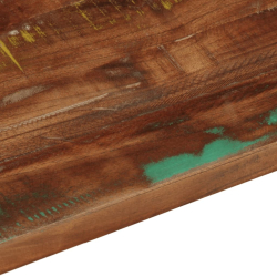 Blat stołu, 90x50x3,8 cm, prostokątny, lite drewno z odzysku