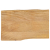 Blat stołu, 60x40x3,8 cm, naturalna krawędź, lite drewno mango